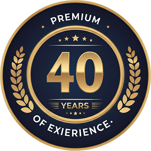 40 Years of Experience